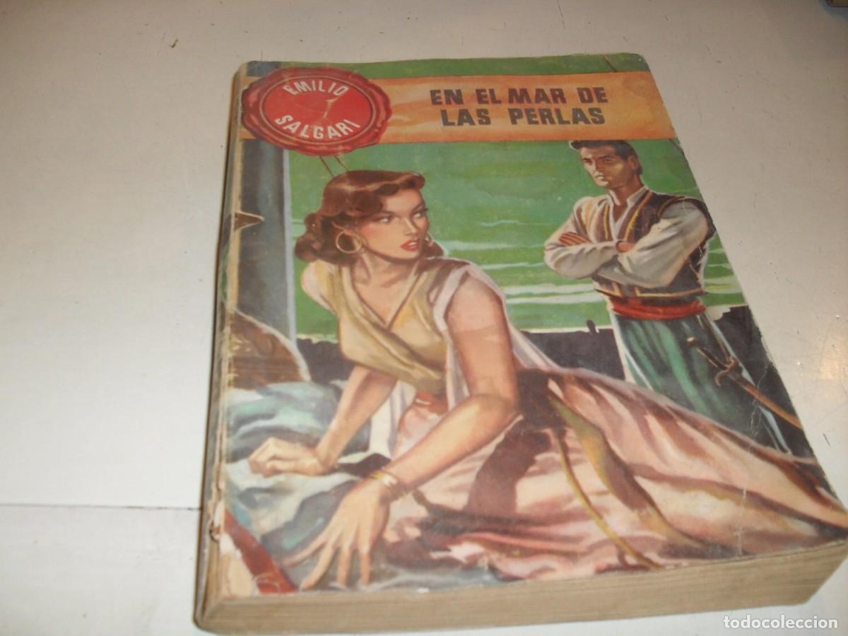 Libros de segunda mano: COLECCION VIGIA 8 EN EL MAR DE LAS PERLAS,DE EMILIO SALGARI.TORAY,1964