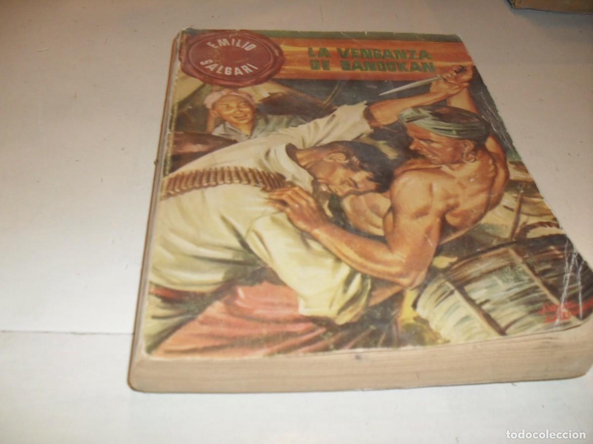 Libros de segunda mano: COLECCION VIGIA,SIN NUMERAR,LA VENGANZA DE SANDOKAN,DE EMILIO SALGARI.TORAY,1964