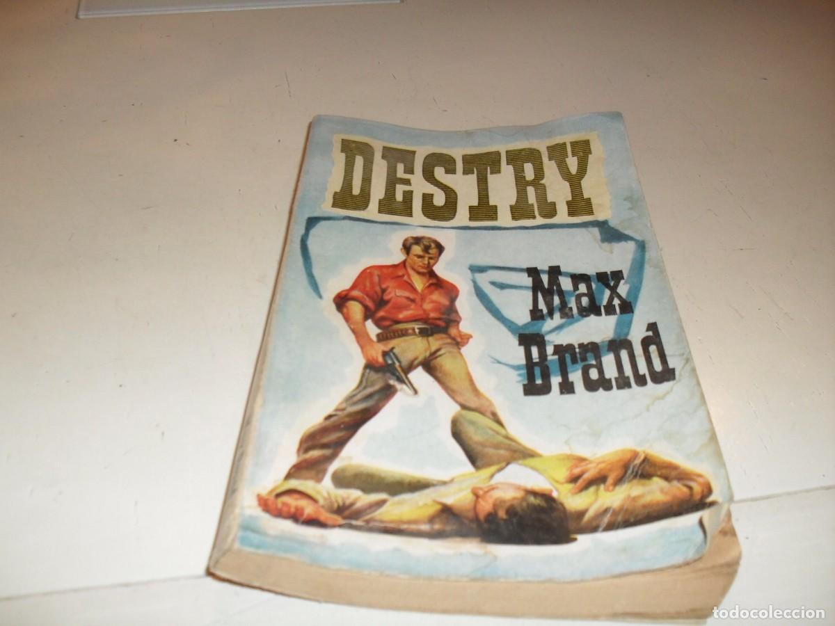 Libros de segunda mano: LIBROS ALCOTAN 1,EL 1&ordm;,DESTRY,DE MAX BRAND,PLAZA&JANES,1956