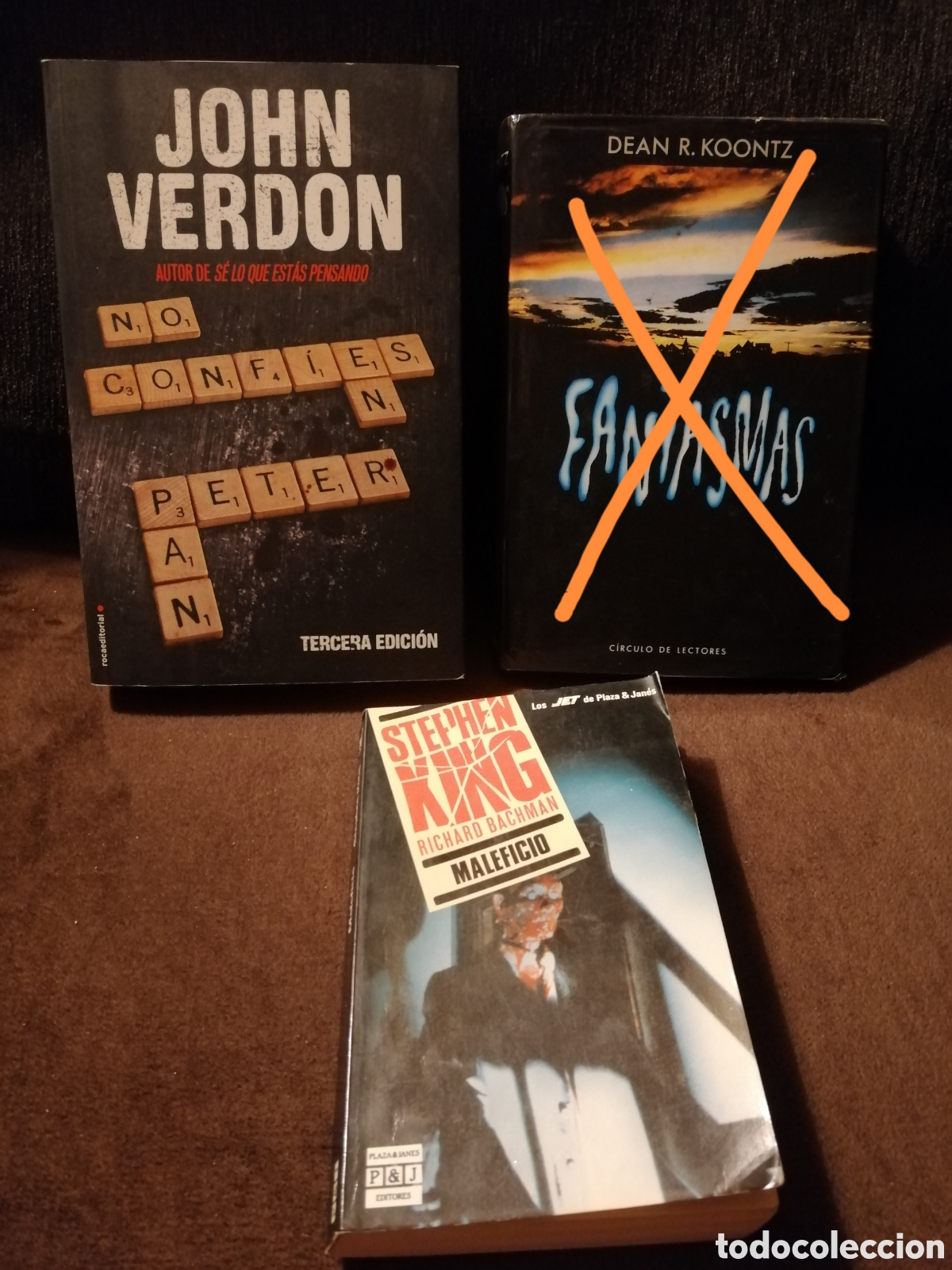 Libros de segunda mano: Lote Stephen King y Verdon