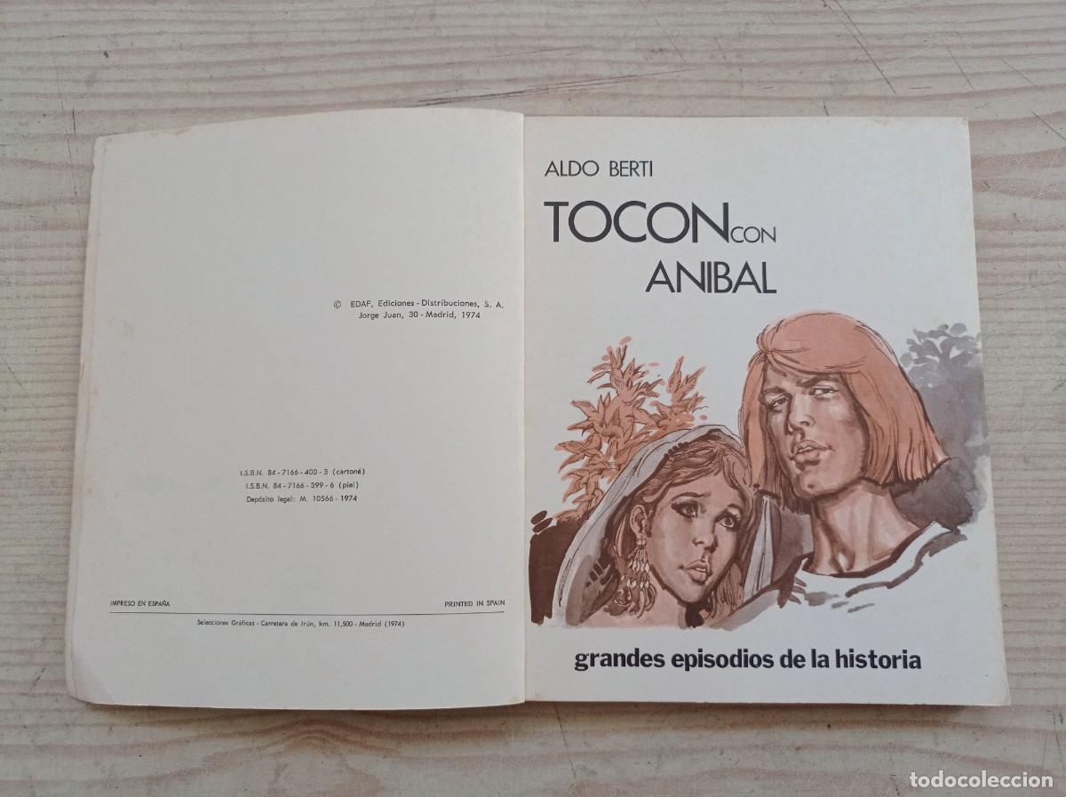 Libros de segunda mano: Tocon Con Anibal - 1974 - EDAF - Foto 3