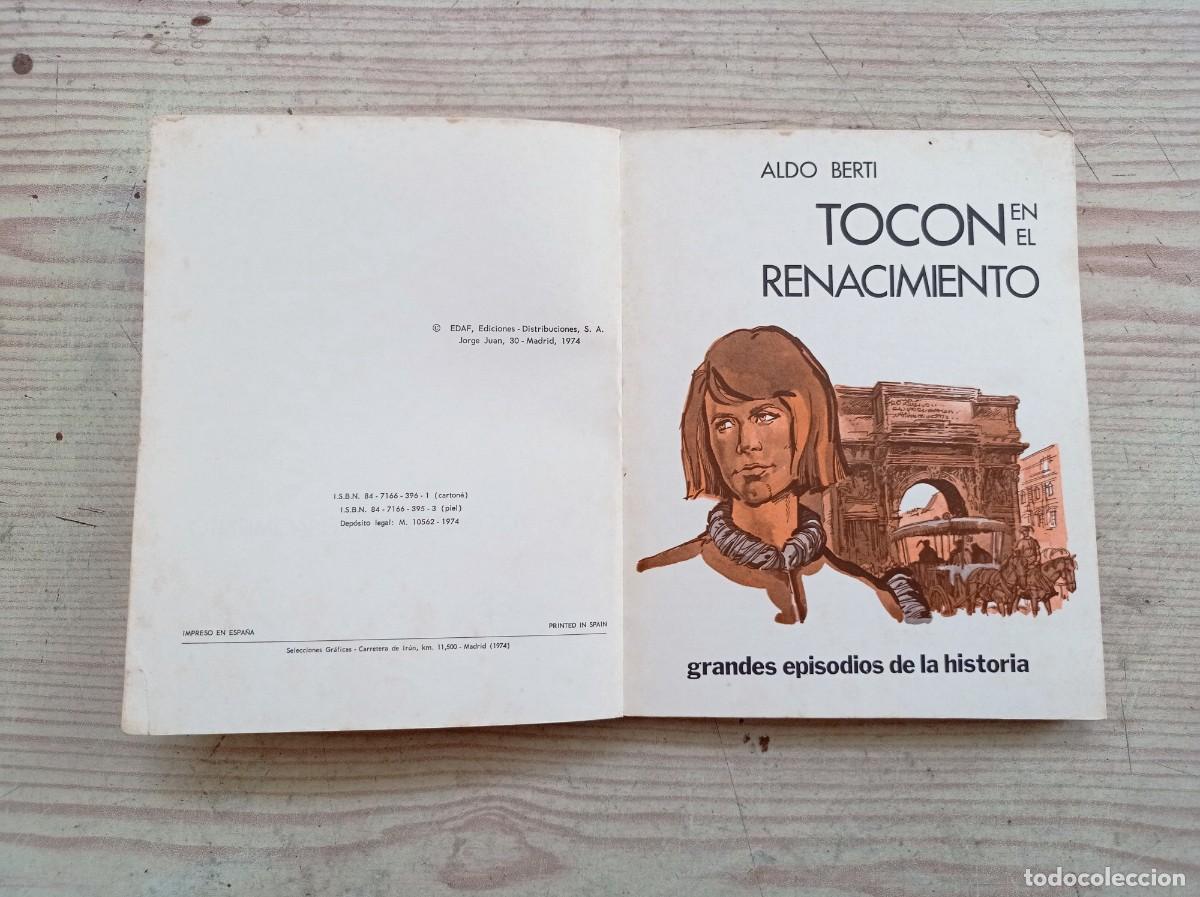 Libros de segunda mano: Tocon En El Renacimiento - 1974 - EDAF - Foto 3