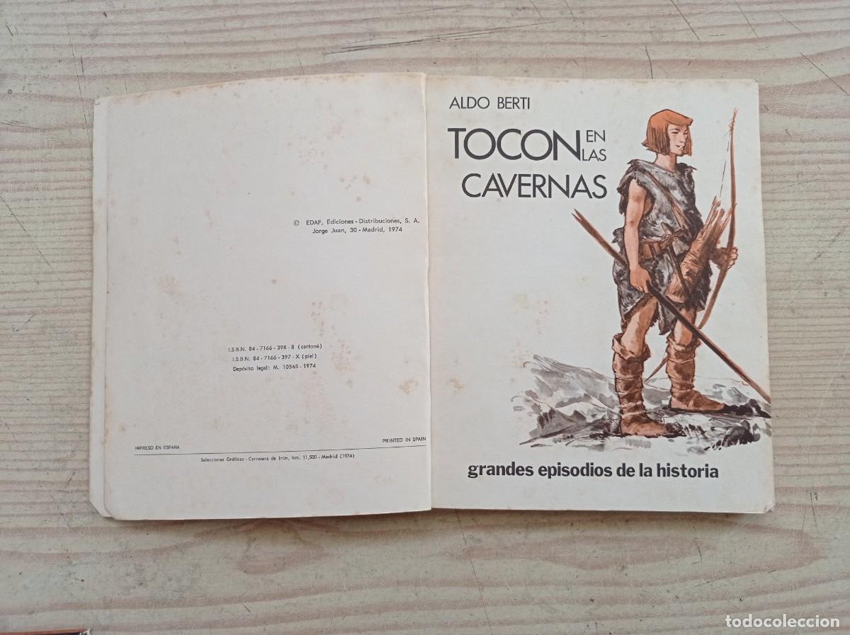 Libros de segunda mano: Tocon En Las Cavernas - 1974 - EDAF - Foto 3