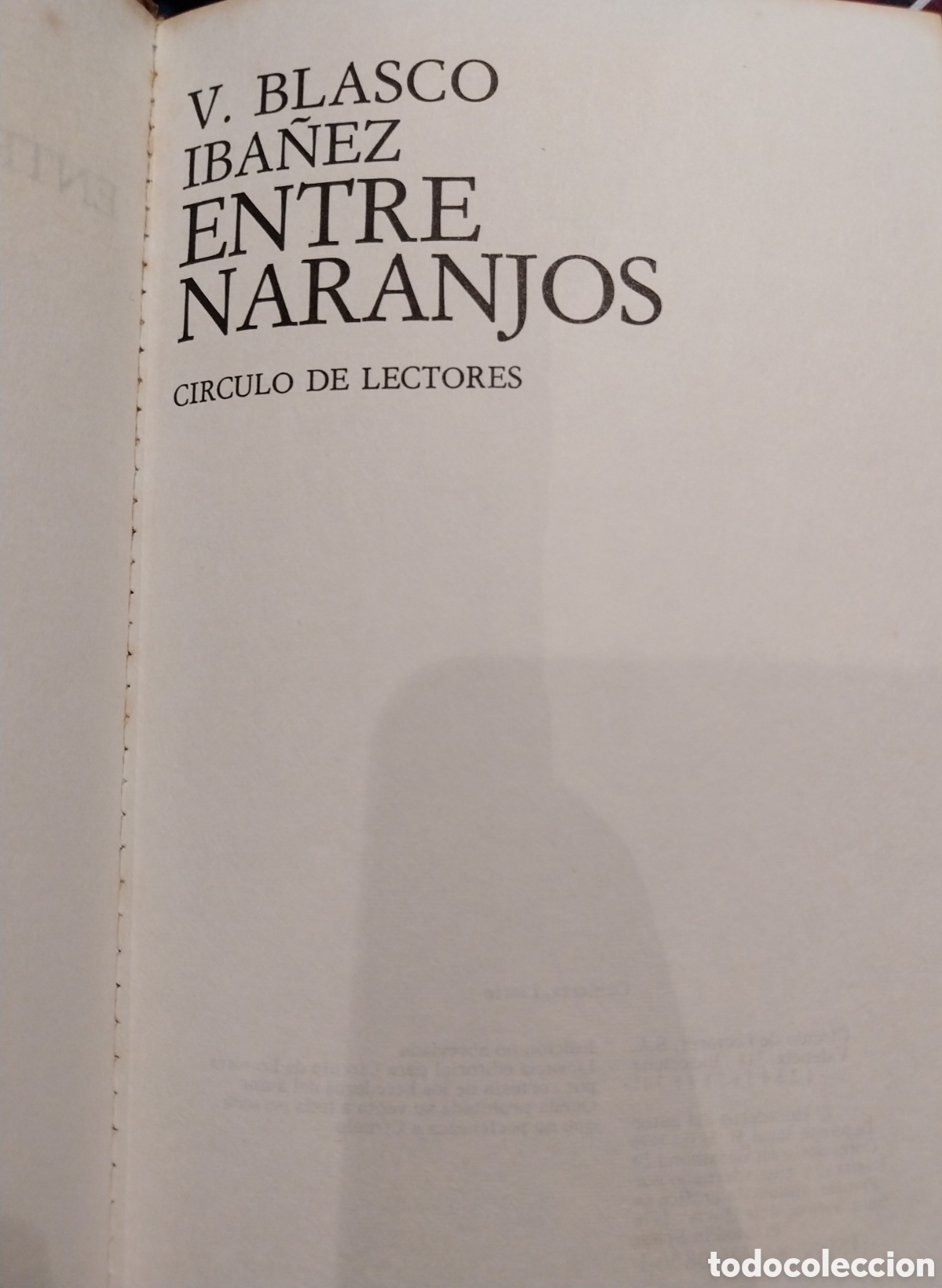 Libros de segunda mano: Novela &rdquo;Entre Naranjos&rdquo; - Foto 3