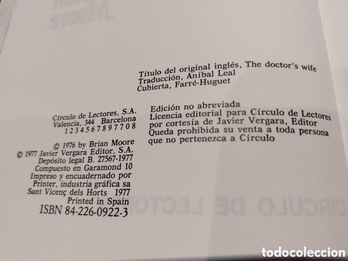 Libros de segunda mano: Novela &rdquo;La mujer del medico&rdquo; - Foto 4