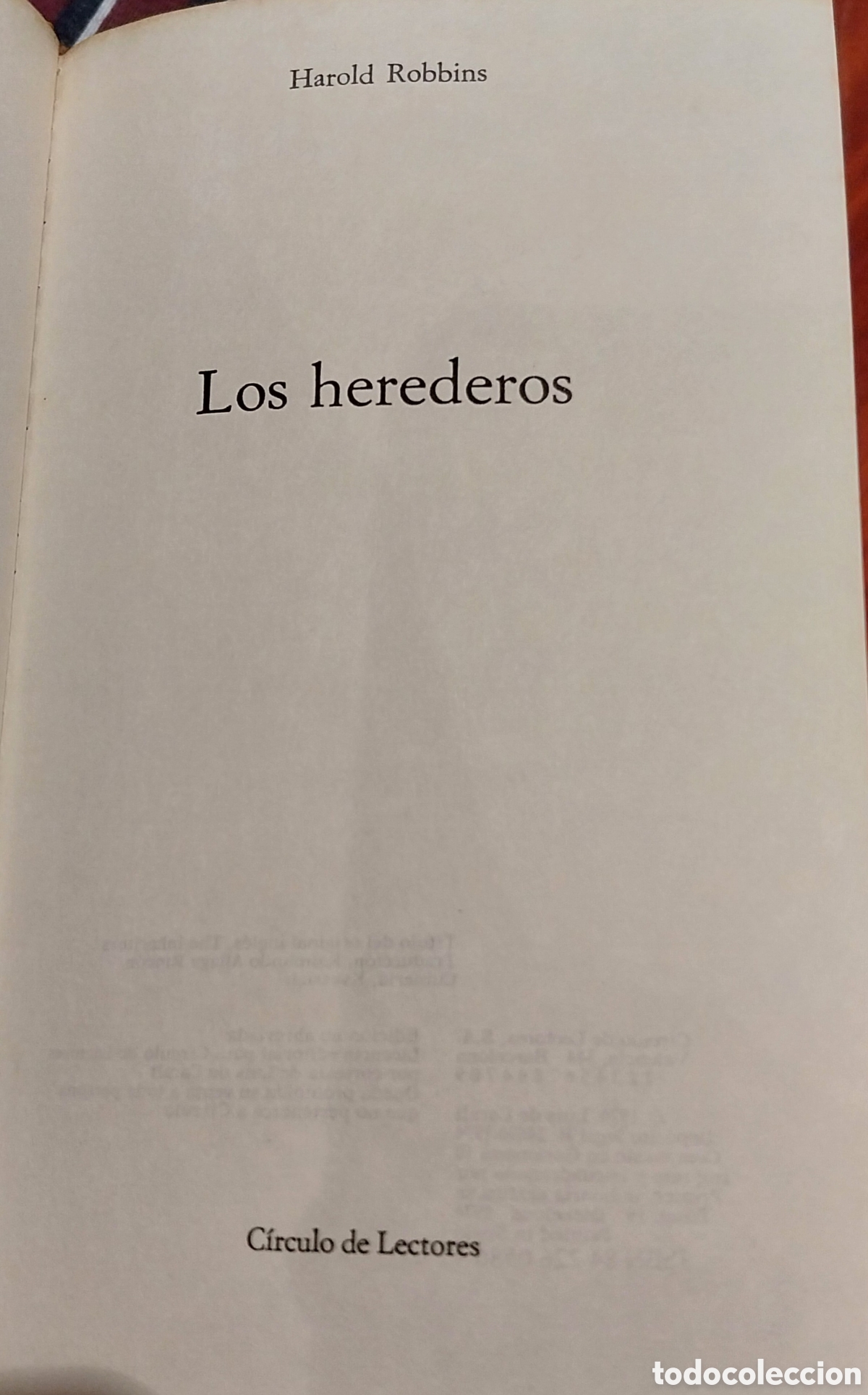 Libros de segunda mano: Novela &rdquo;Los Herederos&rdquo; - Foto 3