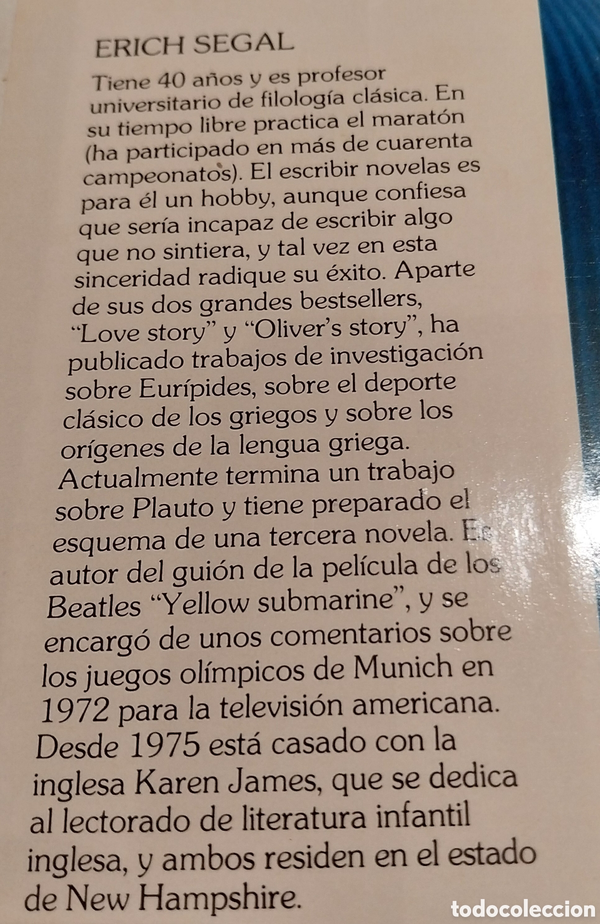 Libros de segunda mano: Novela &rdquo;Olivers Story&rdquo; - Foto 6