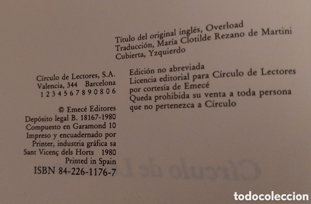 Libros de segunda mano: Novela &rdquo;El apag&oacute;n&rdquo; Arthur Hailey - Foto 4