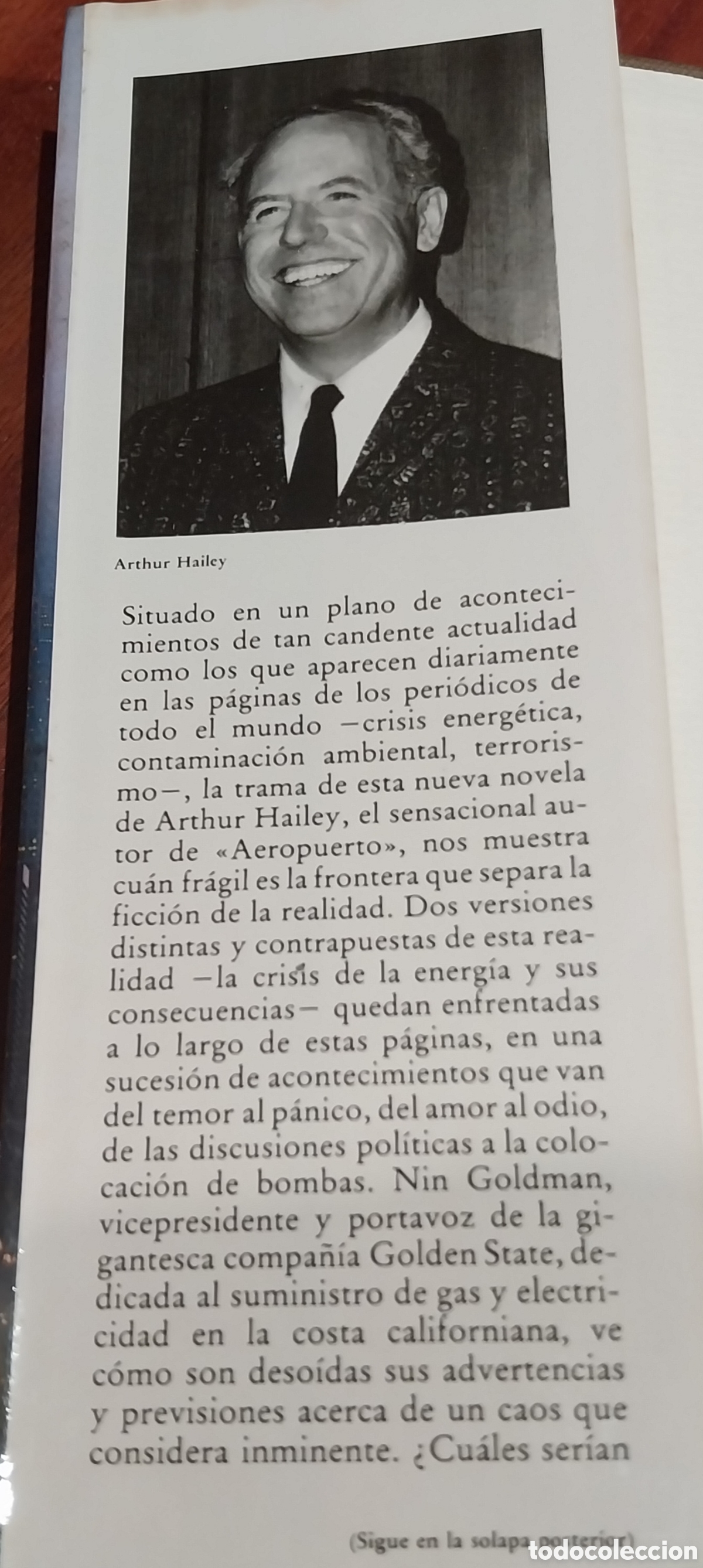 Libros de segunda mano: Novela &rdquo;El apag&oacute;n&rdquo; Arthur Hailey - Foto 5
