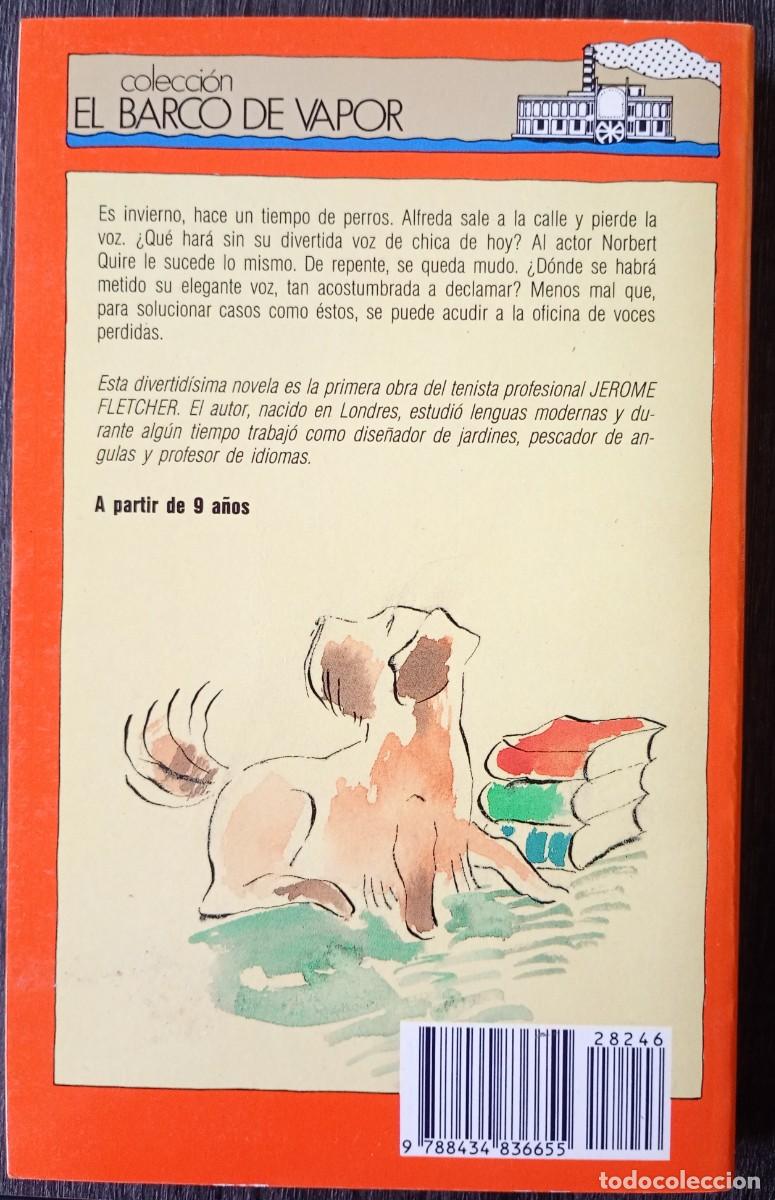 Libros de segunda mano: Jerome Fletcher . La voz perdida de Alfreda - Foto 2