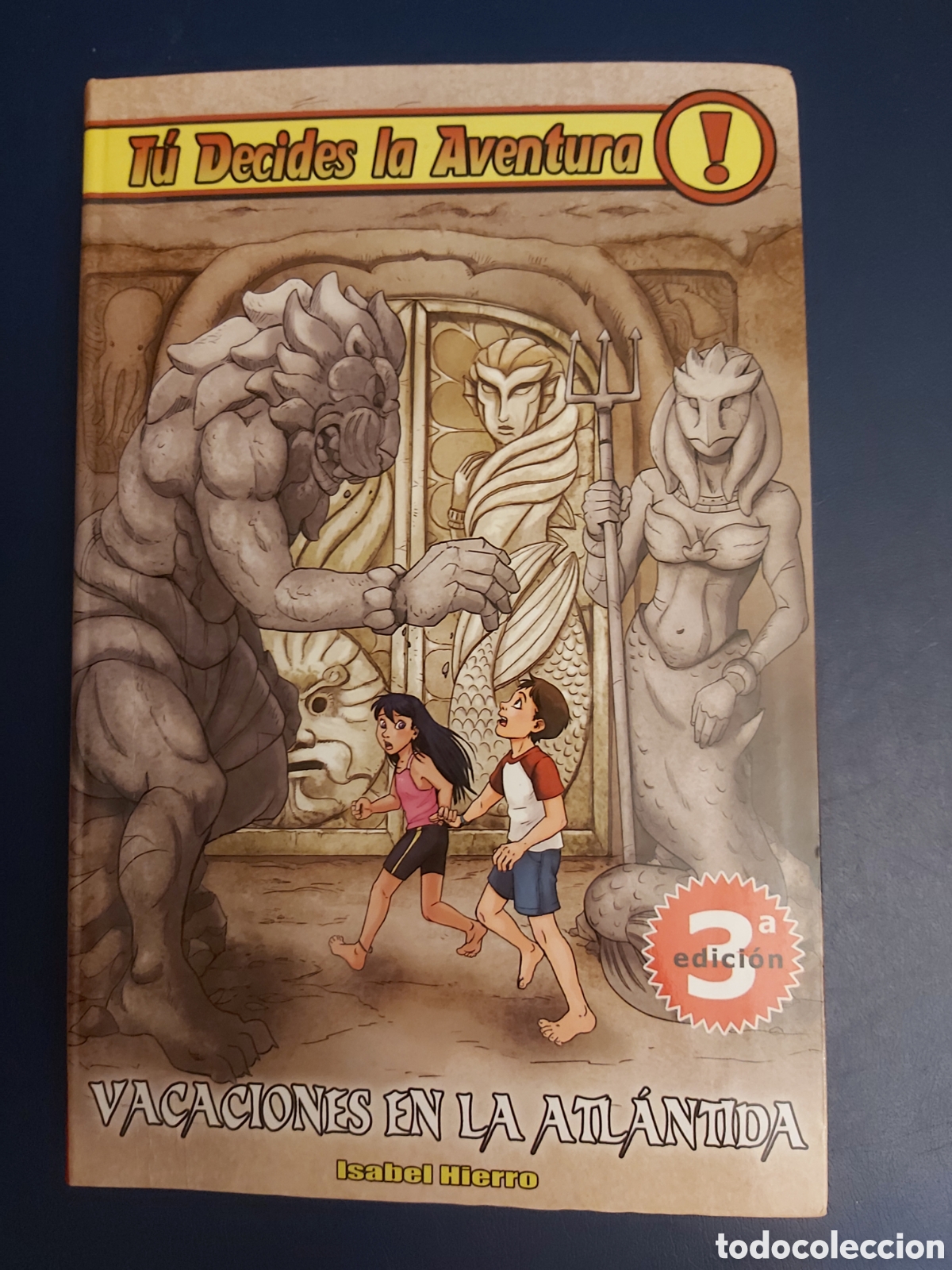 Libri di seconda mano: QUELA LIBRO. VACACIONES EN LA ATLANTIDA T&Uacute; DECIDES LA AVENTURA ISABEL HIERRO HIDRA 2014