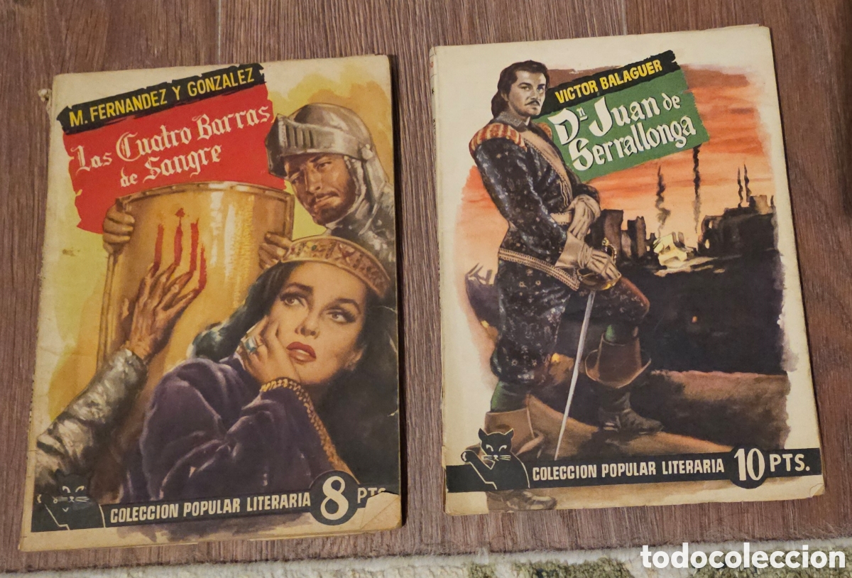 Libri di seconda mano: 2 novelas libros antiguos de aventuras Colecci&oacute;n popular literaria