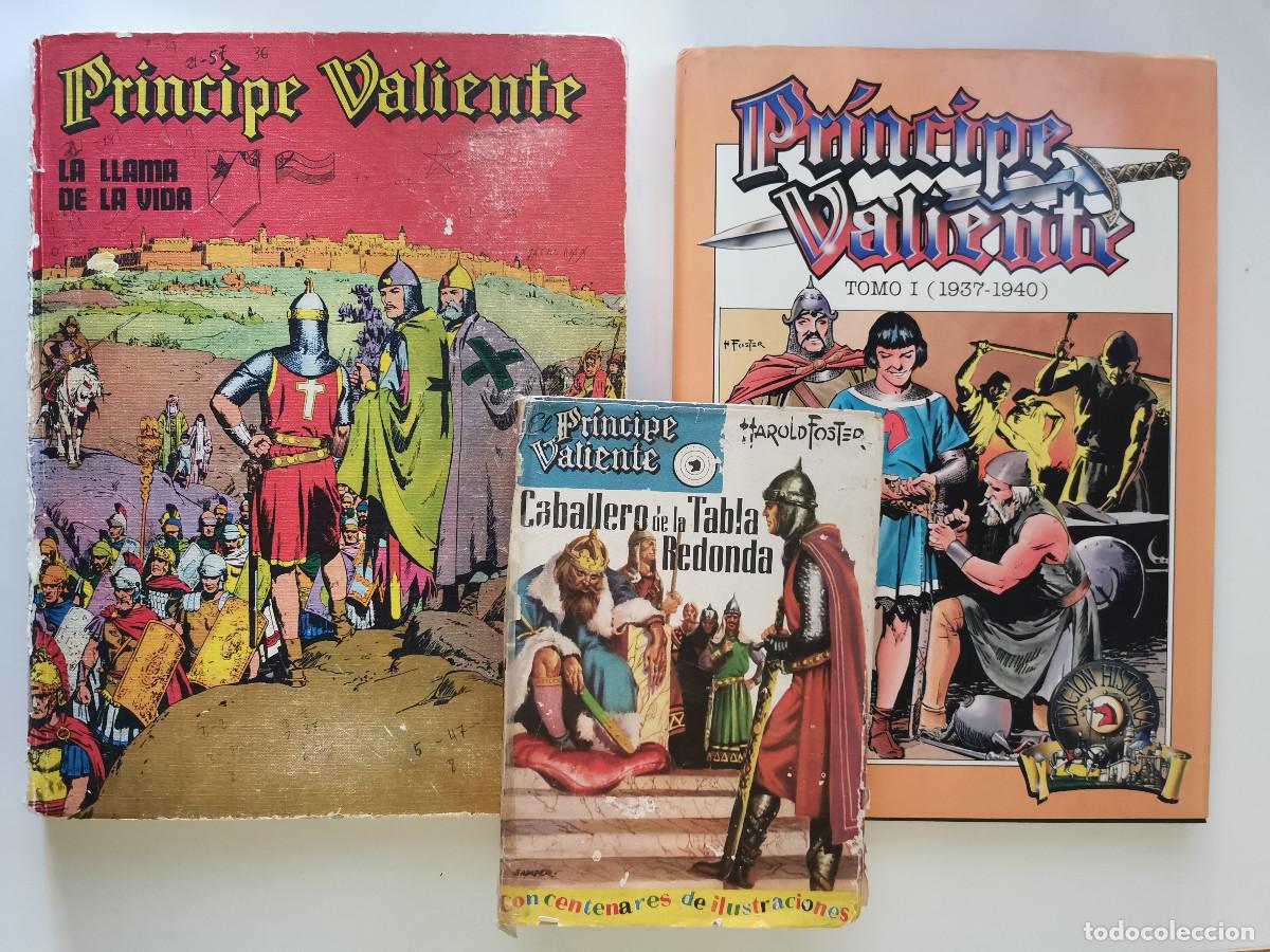 Libros de segunda mano: EL PRINCIPE VALIENTE HAROLD FOSTER Tomo I (1937-1940) Llama de la vida. N&ordm; 4 CABALLERO TABLA REDONDA