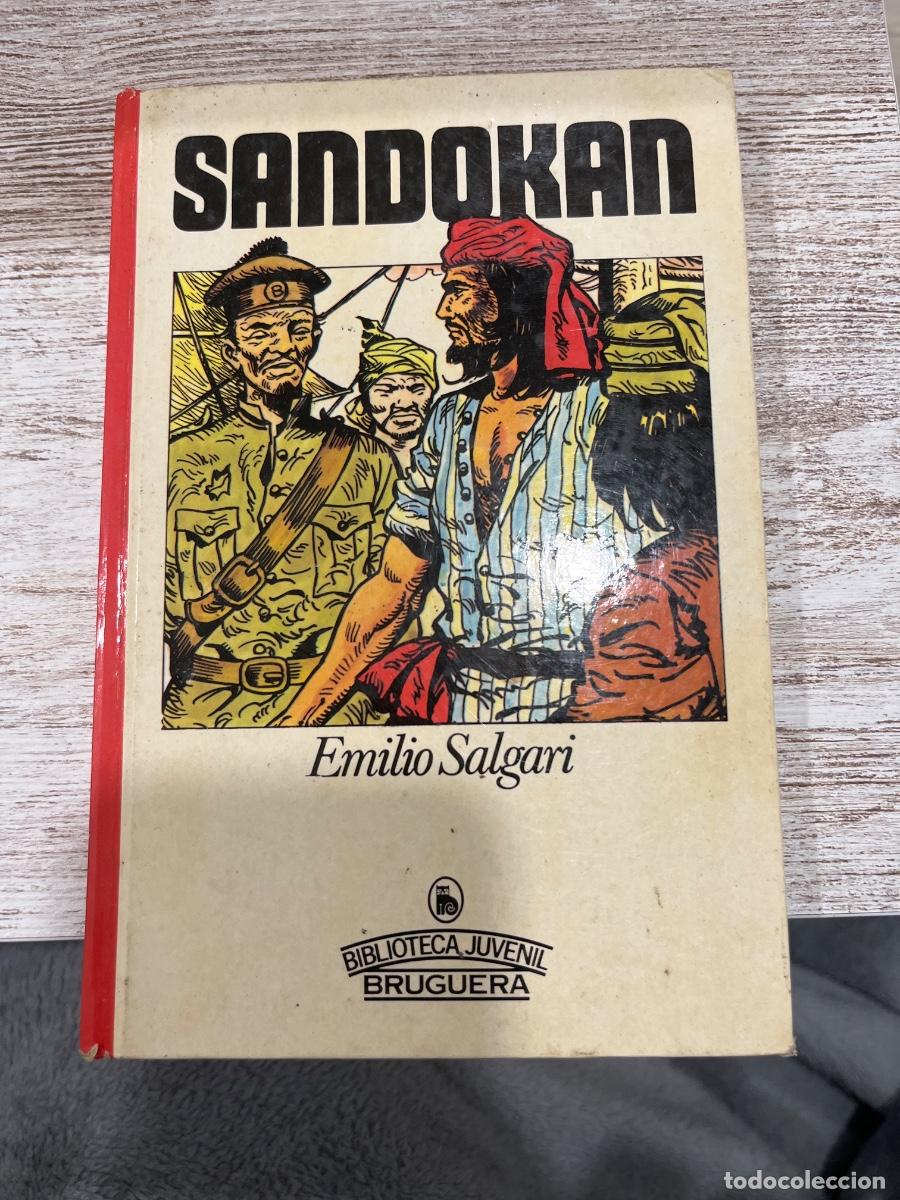 Libros de segunda mano: Libro Sandokan | Emilio Salgari | 1980 - Foto 1