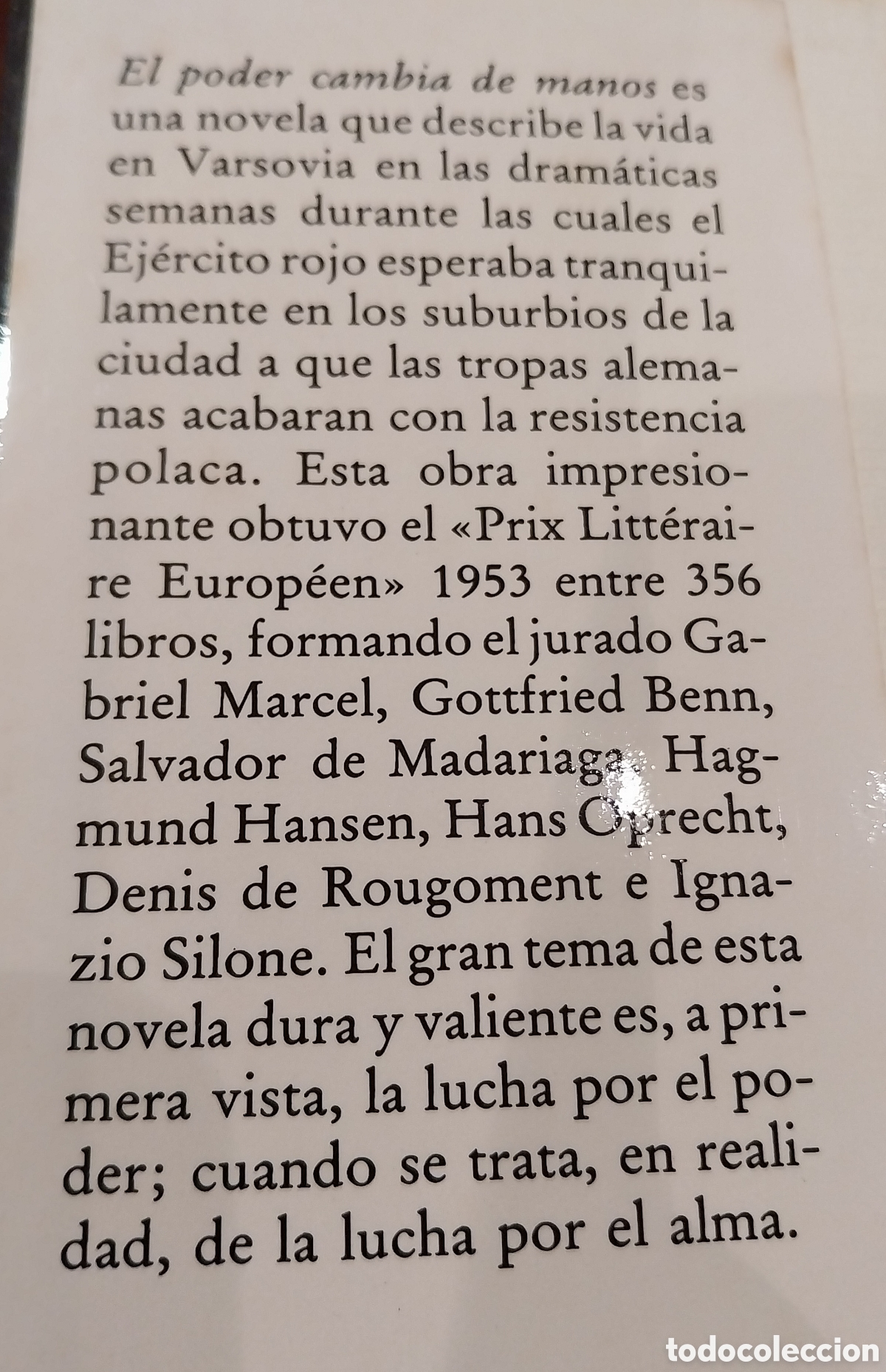 Libros de segunda mano: Novela &rdquo;El poder cambia de manos&rdquo; - Foto 4