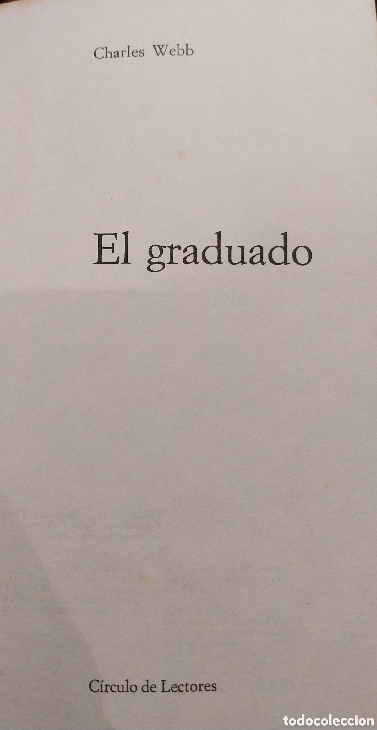 Libros de segunda mano: Novela &rdquo;El graduado&rdquo; - Foto 3