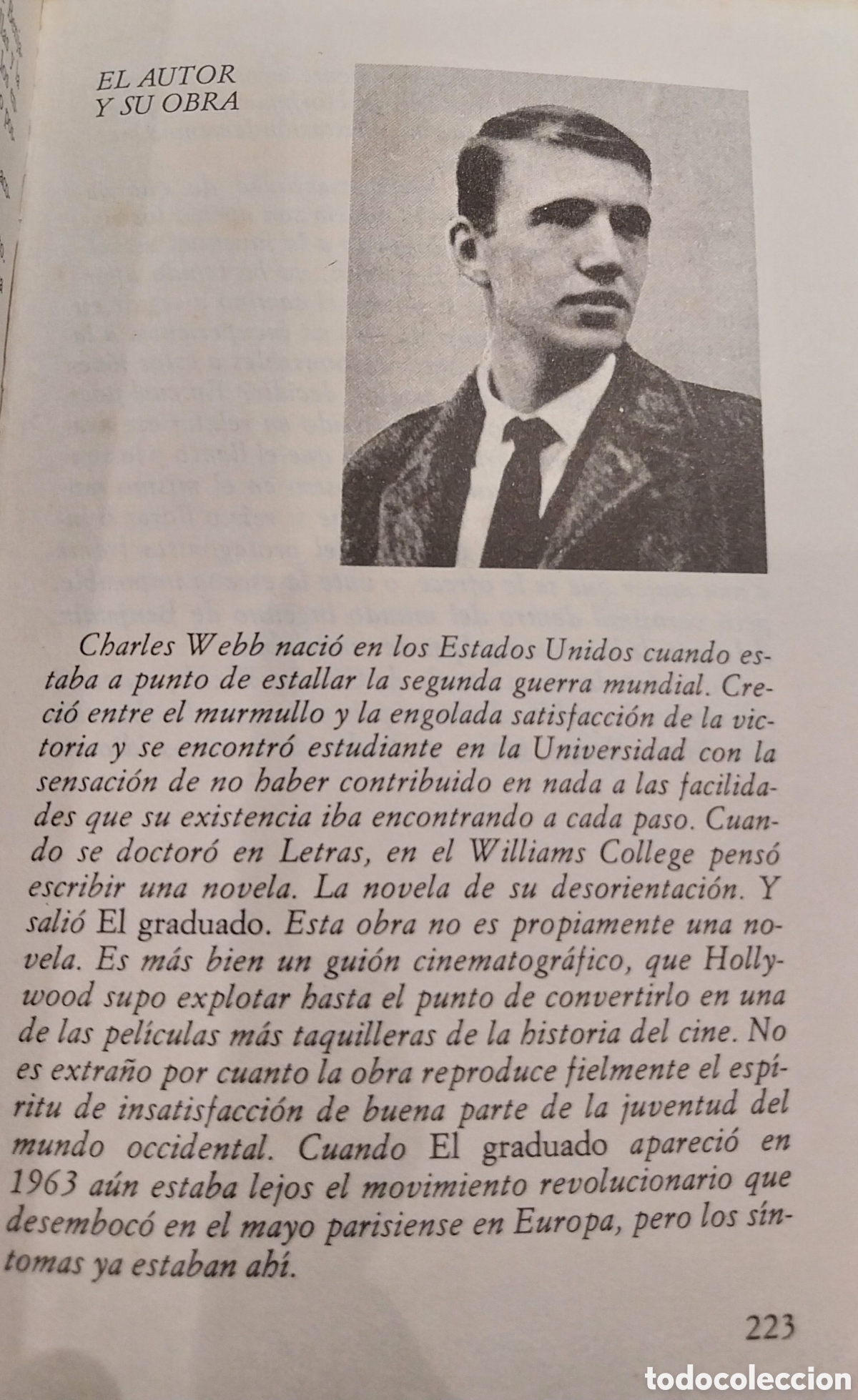 Libros de segunda mano: Novela &rdquo;El graduado&rdquo; - Foto 4