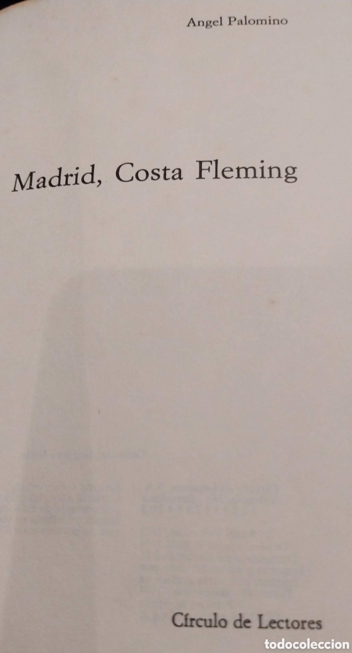 Libros de segunda mano: Novela &rdquo;Madrid, Costa Fleming&rdquo; - Foto 3