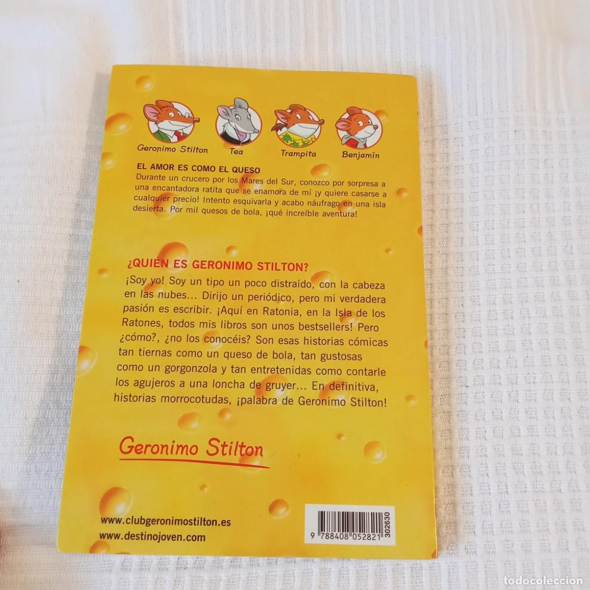 Libros de segunda mano: El amor es como el queso Geronimo Stilton n&ordm;13 - Foto 3