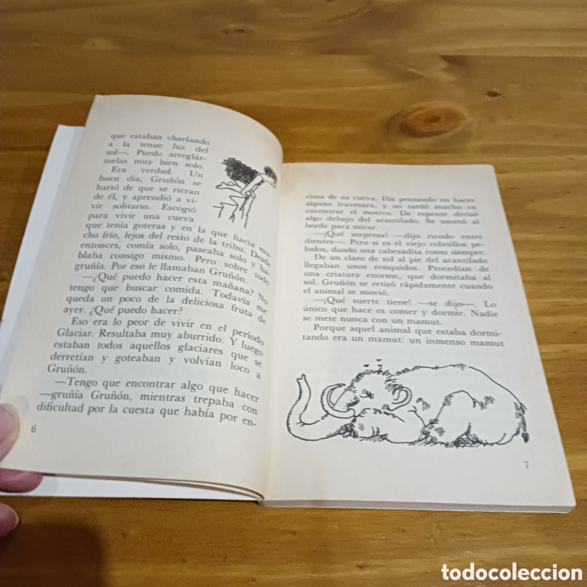 Libros de segunda mano: Gru&ntilde;&oacute;n y el mamut peludo - Foto 4