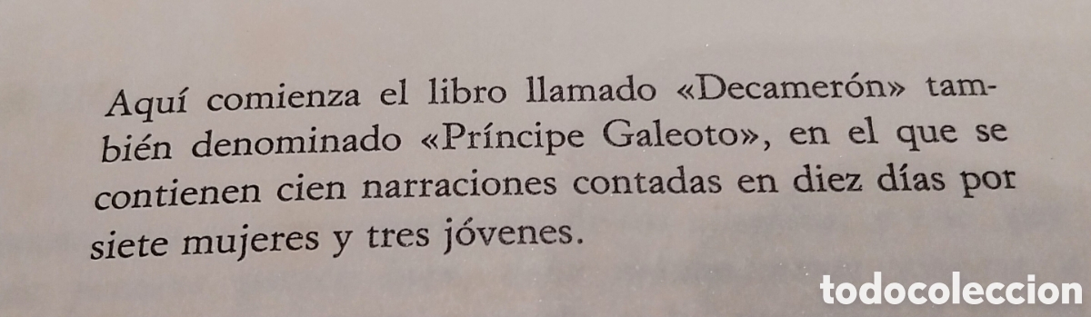 Libros de segunda mano: Novela &rdquo;El Decameron&rdquo; - Foto 5
