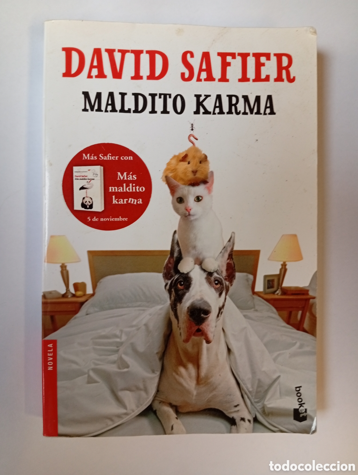 Libros de segunda mano: Maldito Karma (David Safier) - Foto 1