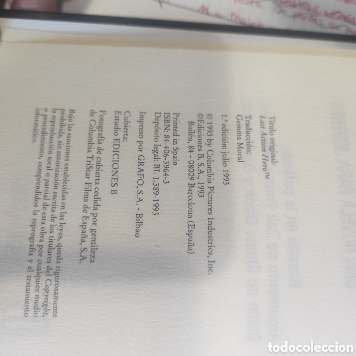 Libros de segunda mano: El &Uacute;ltimo Gran H&eacute;roe - Foto 2