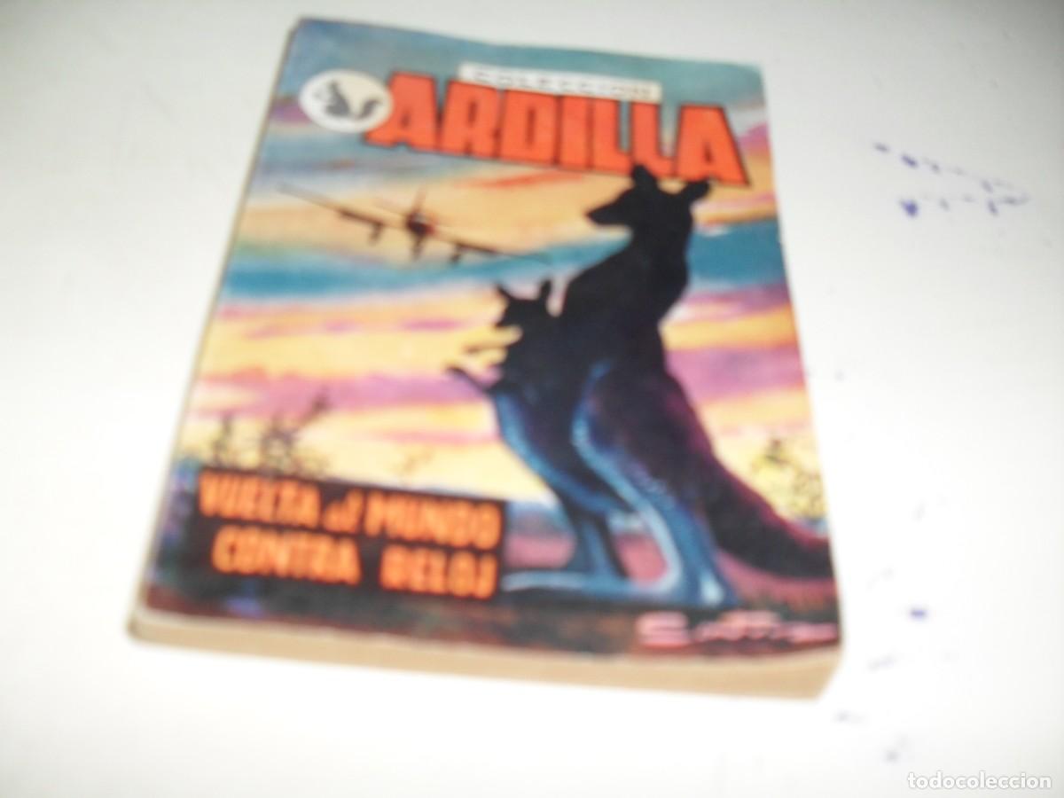 Libri di seconda mano: COLECCION ARDILLA N&ordm; 38 VUELTA AL MUNDO CONTRA RELOJ,PORTADA DE BLASCO.EDICIONES DOMINGO SAVIO,1963