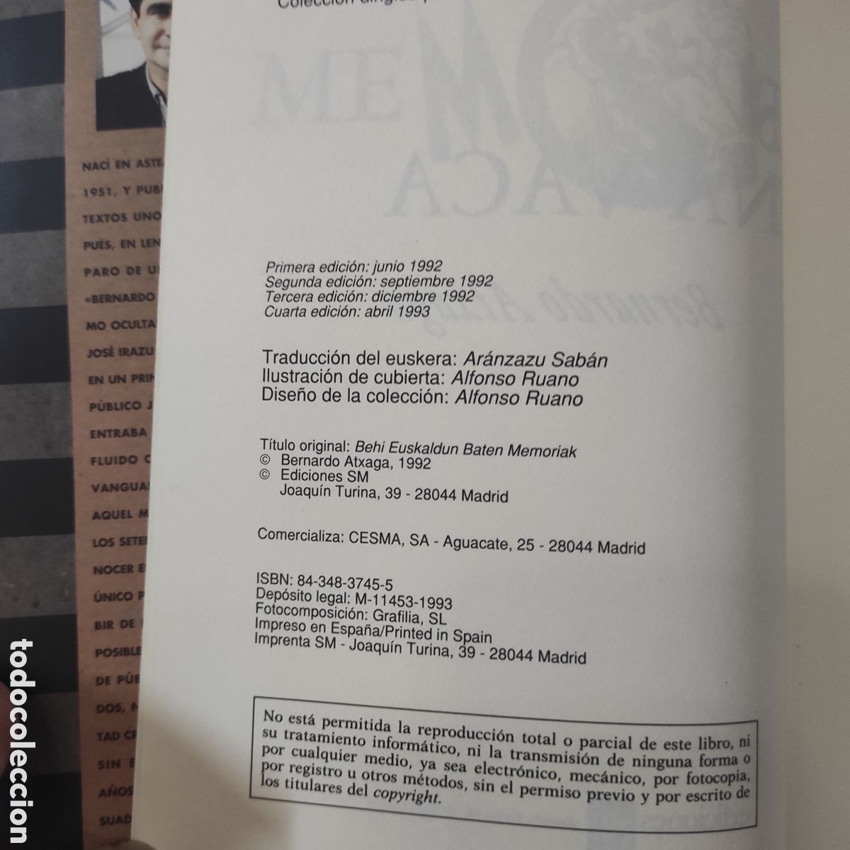 Libros de segunda mano: Memorias de una vaca - Foto 3