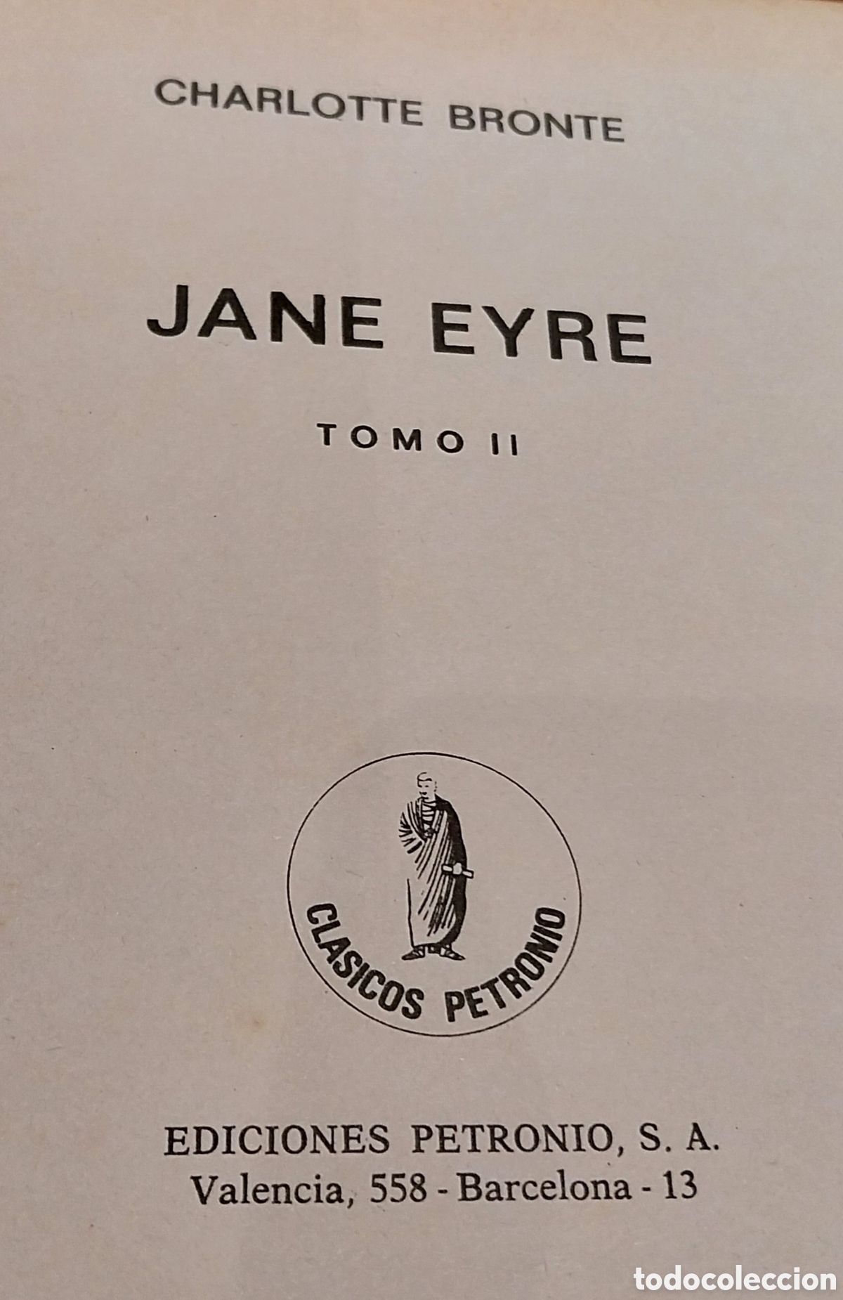Libros de segunda mano: Novela &rdquo;Jane Eyre&rdquo; 2 Tomos - Foto 5