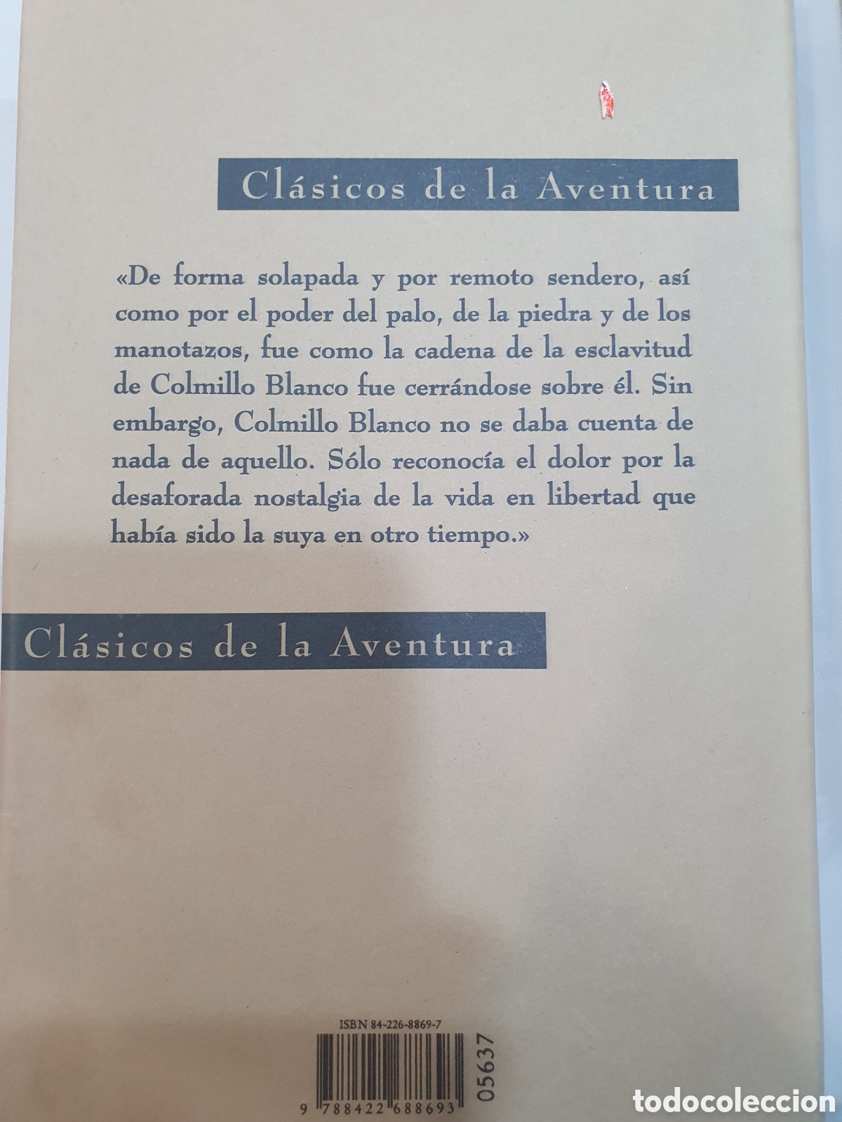 Libros de segunda mano: Colmillo blanco. Jack London. C&iacute;rculo de lectores - Foto 2