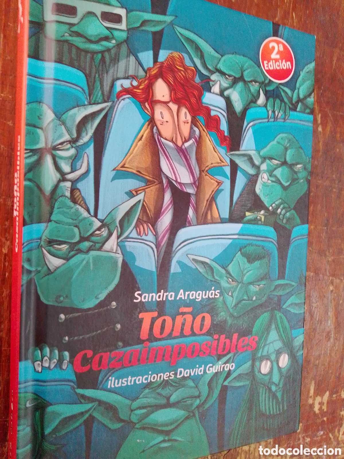 Libri di seconda mano: TO&Ntilde;O CAZAIMPOSIBLES. ARAGUAS, SANDRA. GUIRAO, DAVID. SIN CABEZA. 2017.