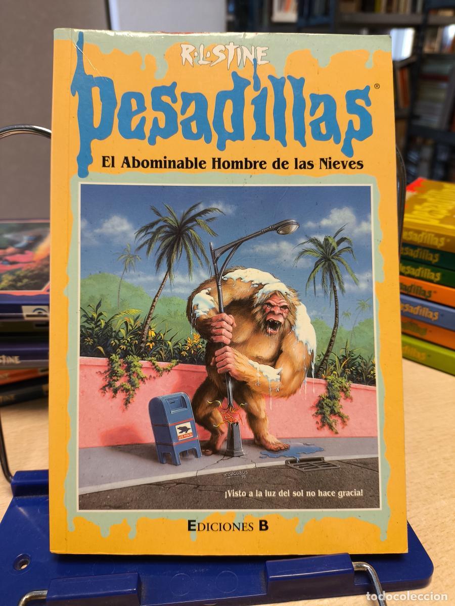 Libros de segunda mano: PESADILLAS - NUMERO 37 - El abominable hombre de las nieves - R.L. STINE - EDICIONES B - Stine, R. L