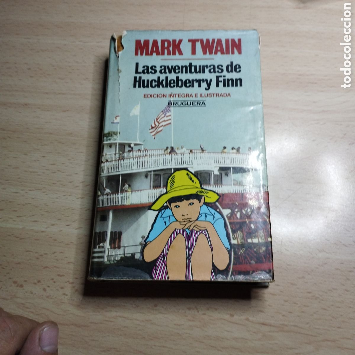 Libros de segunda mano: La aventuras de Huckleberry Finn. Mark Twain. 1981. Bruguera
