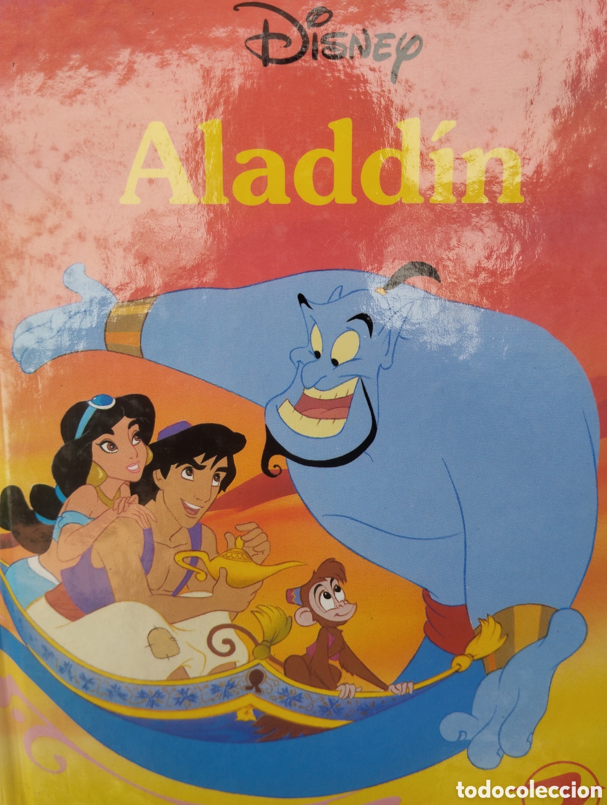 Libri di seconda mano: ALAD&Iacute;N. LOS CL&Aacute;SICOS DISNEY. EDITORIAL GAVIOTA. A&Ntilde;O 1993. CARTON&Eacute;. PESO 490 GR.