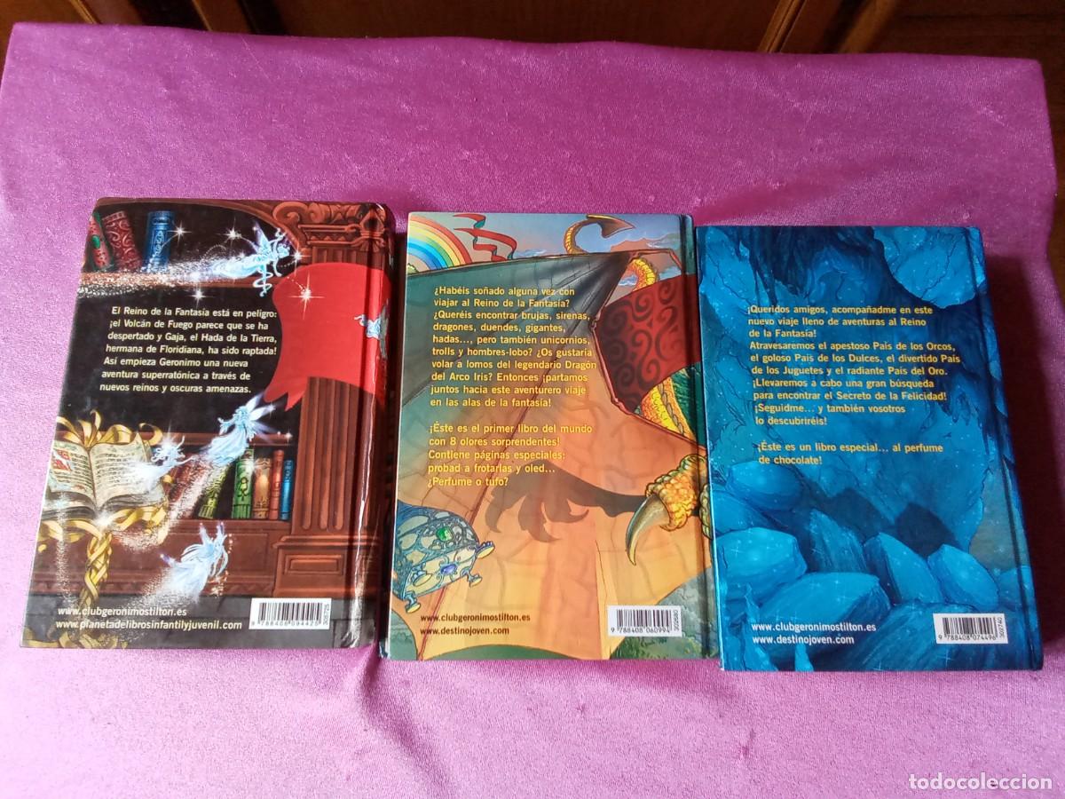 Libros de segunda mano: GER&Oacute;NIMO STILTON 3 TOMOS IRE - Foto 2