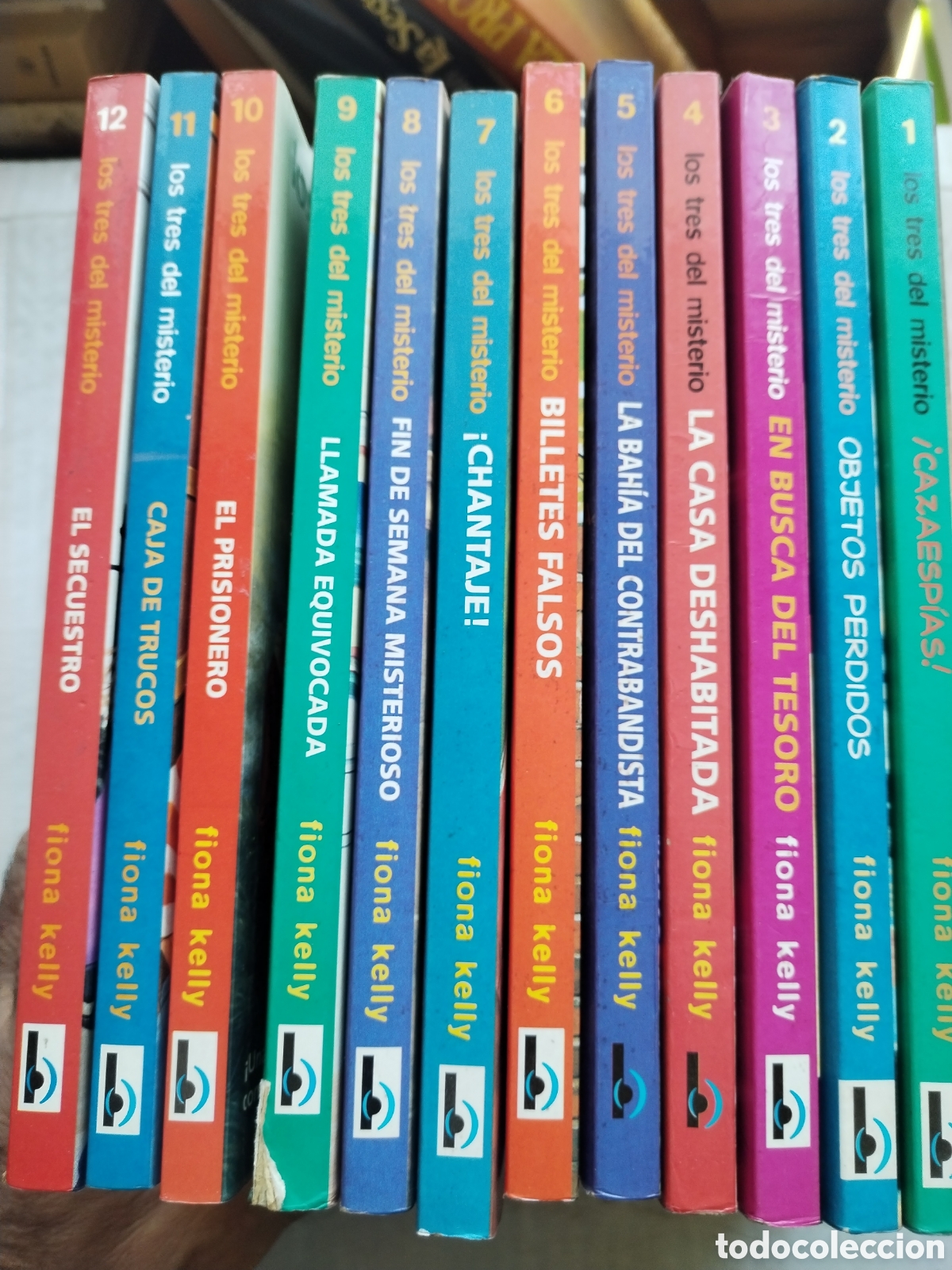 Libros de segunda mano: LOTE LOS TRES DEL MISTERIO SERIE COMPLETA
