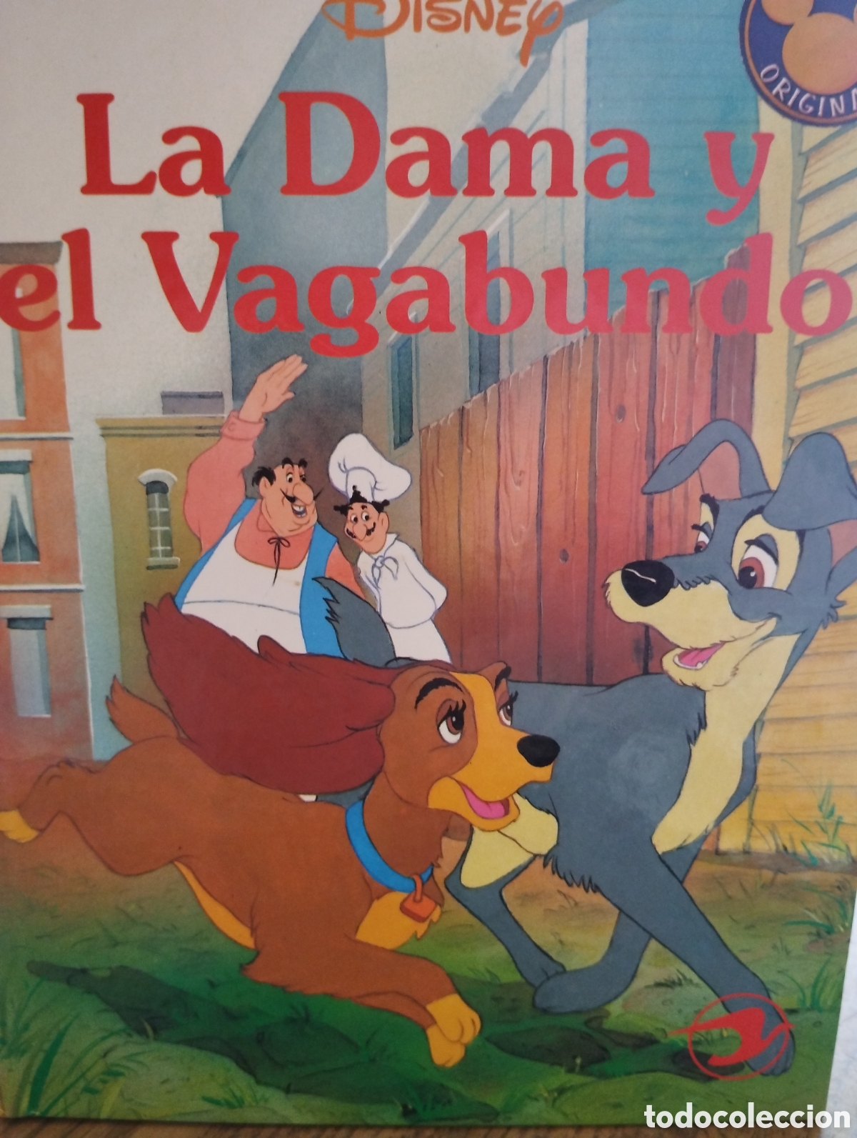 Gebrauchte B&uuml;cher: LA DAMA Y EL VAGABUNDO. LOS CLASICOS DE DISNEY. EDICIONES GAVIOTA. A&Ntilde;O 2000. CARTON&Eacute;. PESO 490 GR.