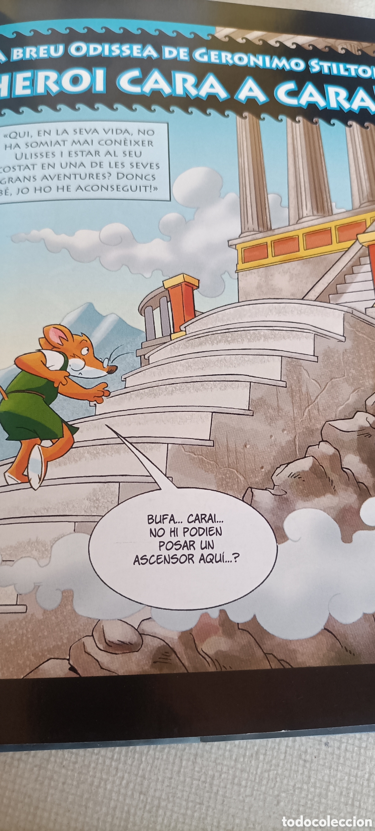 Libros de segunda mano: Geronimo Stilton Les aventures dulisses - Foto 2