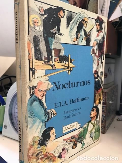 Libros de segunda mano: NOCTURNOS E.T.A. HOFFMANN - Primera Edici&oacute;n 1987 - ANAYA LAUREN