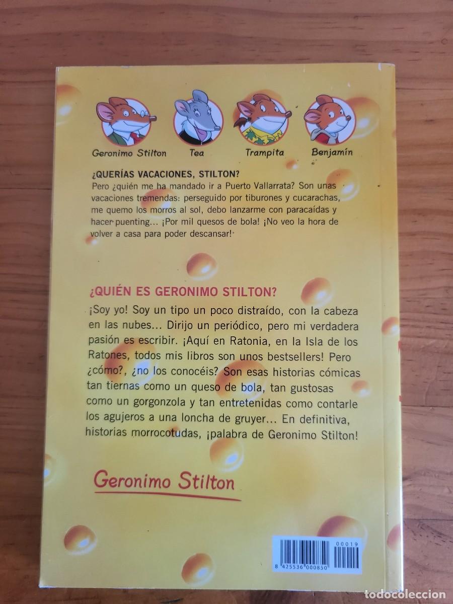 Libros de segunda mano: &iquest;QUER&Iacute;AS VACACIONES STILTON? GERONIMO STILTON - Foto 2