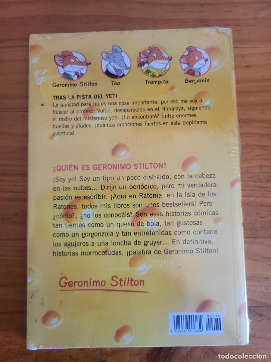 Libros de segunda mano: TRAS LA PISTA DEL YETI. GERONIMO STILTON - Foto 2