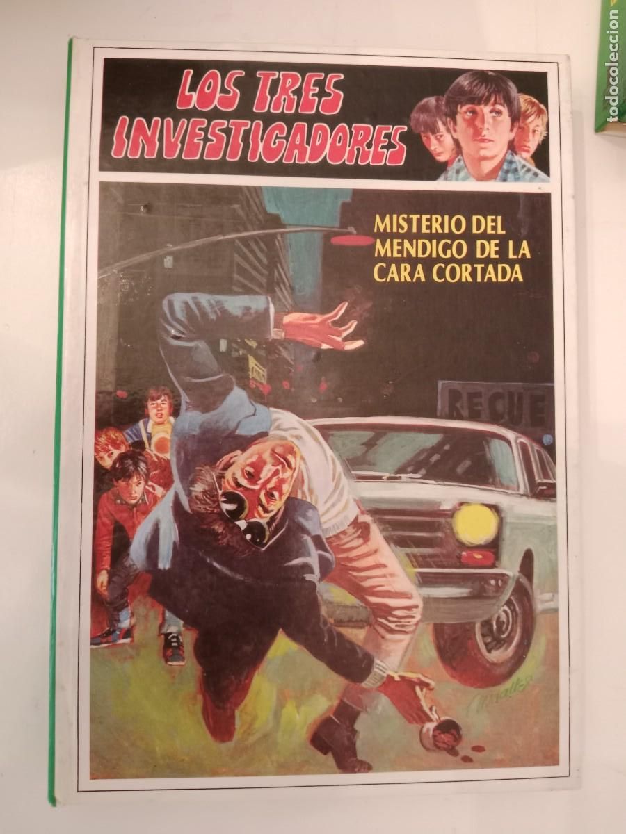 Second hand books: LOS 3 INVESTIGADORES MISTERIO DEL MENDIGO DE LA CARA CORTADA MOLINO ESPECIAL EDICION