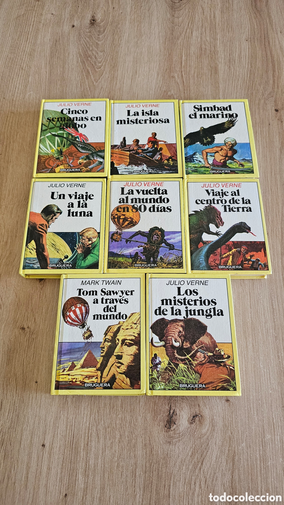 Libros de segunda mano: 8 Mini libros Brugera a&ntilde;os 80 - Foto 1