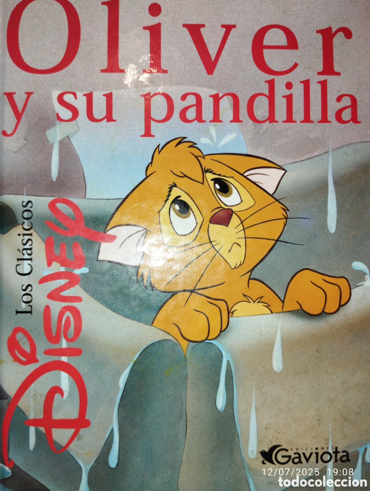 Libri di seconda mano: OLIVER Y SU PANDILLA LOS CLASICOS DE DISNEY. EDICIONES GAVIOTA. A&Ntilde;O 1998. CARTON&Eacute;. PESO 490 GR.