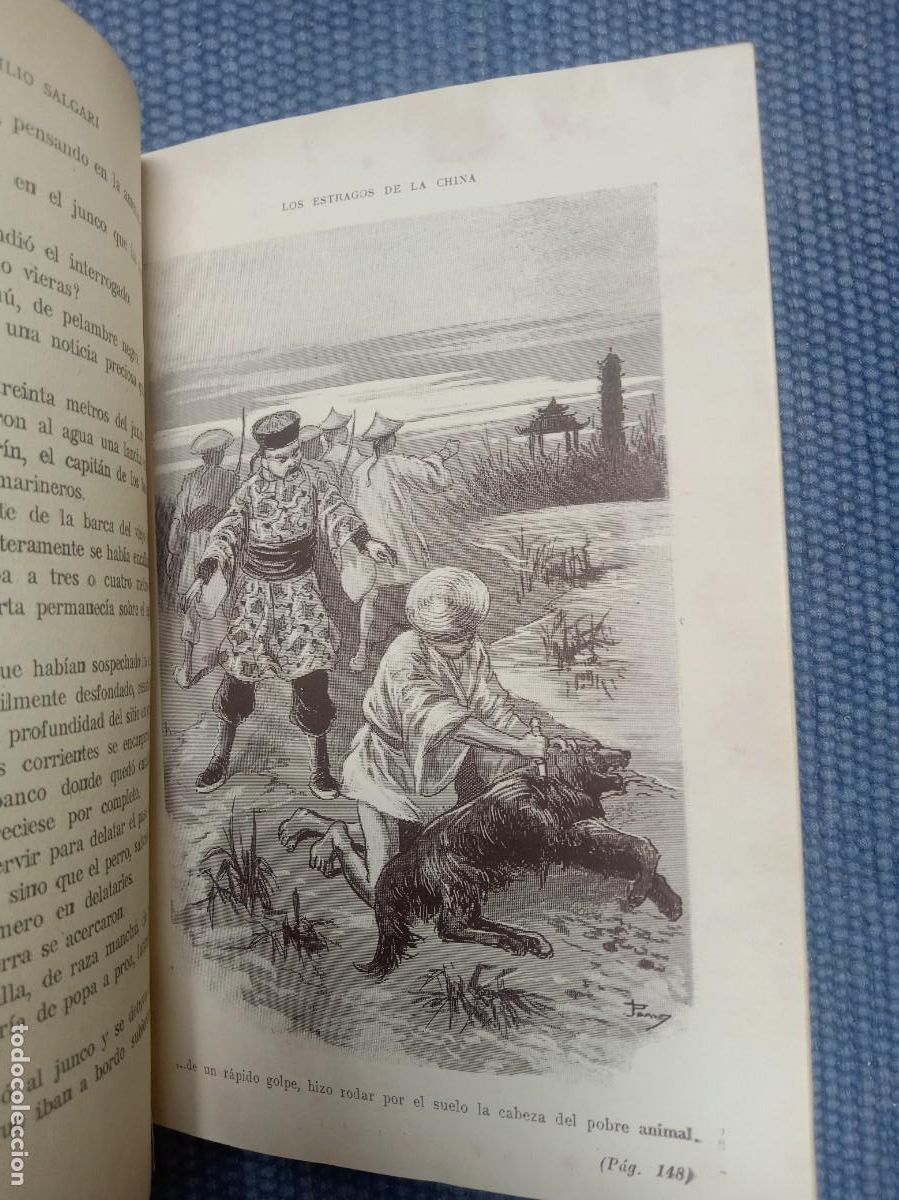 Libros de segunda mano: Salgari, Emilio: Los estragos de la China - Foto 4