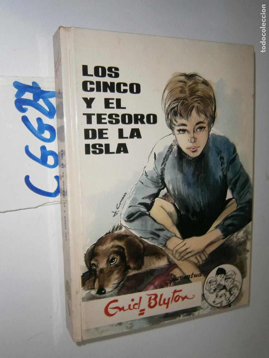 Libros de segunda mano: LOS CINCO Y EL TESORO DE LA ISLA - Foto 1