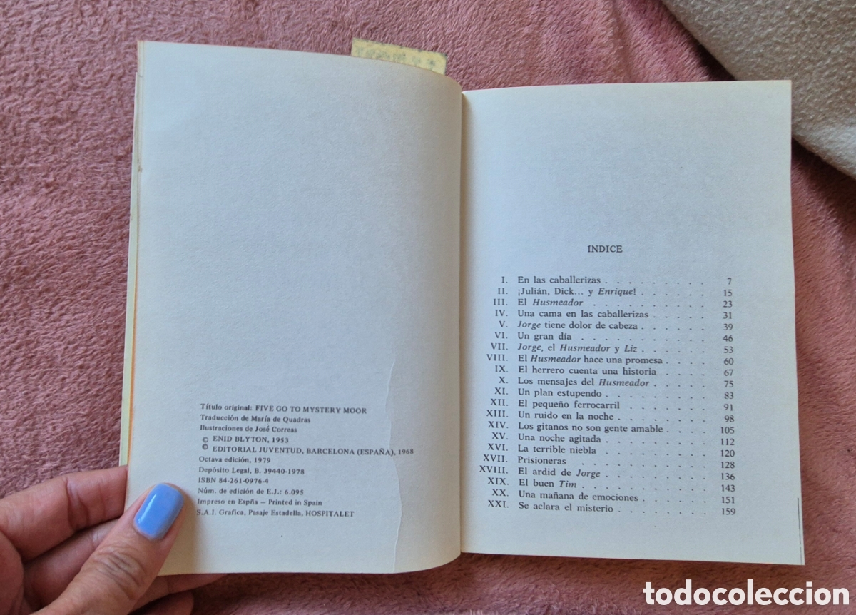 Libros de segunda mano: Los Cinco en el paramo misterioso - Foto 3