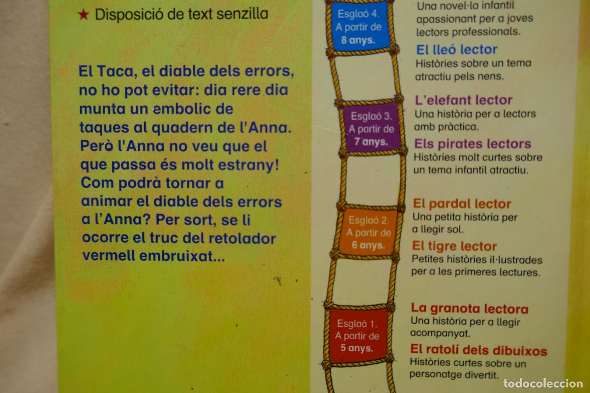 Libros de segunda mano: EL TOCA, EL DIABLE DELS ERRORS - LELEFANT LECTOR - CORNELIA ZIEGLER - Foto 14