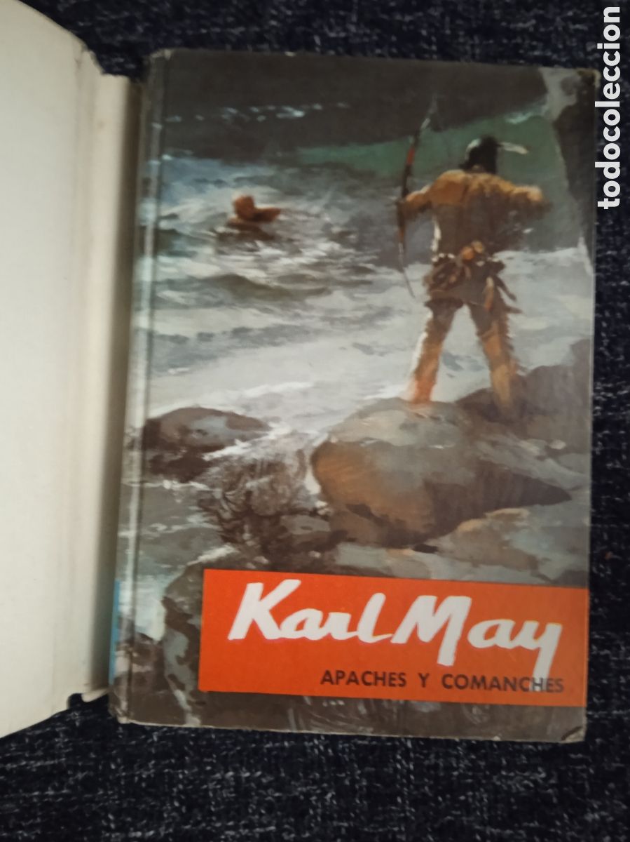 Libros de segunda mano: APACHES Y COMANCHES / KARL MAY. -ED. EDITORIAL MOLINO - Foto 1